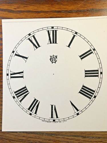 Inch waterbury clock - 5,