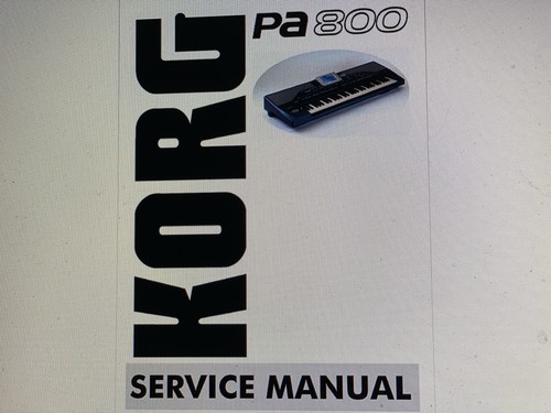 Korg 800 synthesizer - korg, pa-800