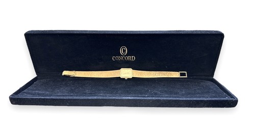 14k concord watch - concord, with