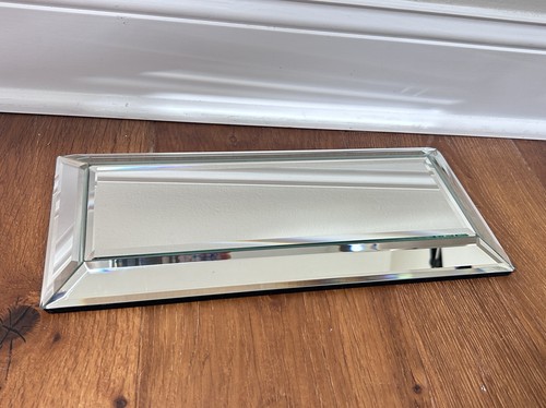 Pottery barn beveled - pottery, mirror