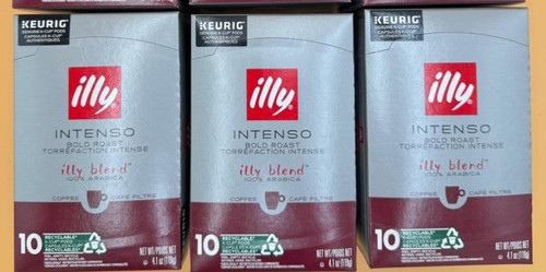 Illy coffee dark roast - coffee,, roast,