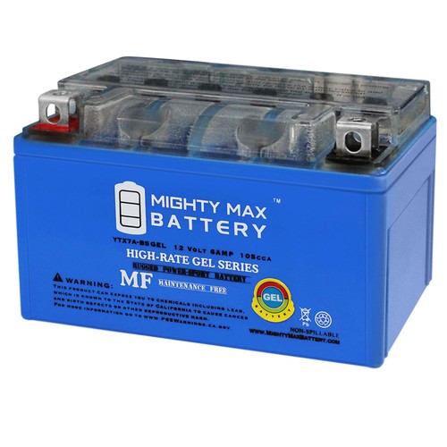 Mighty max ytx7a gel 12v - ytx7a-bs,