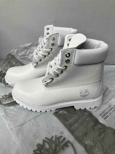 New box timberland white - box,