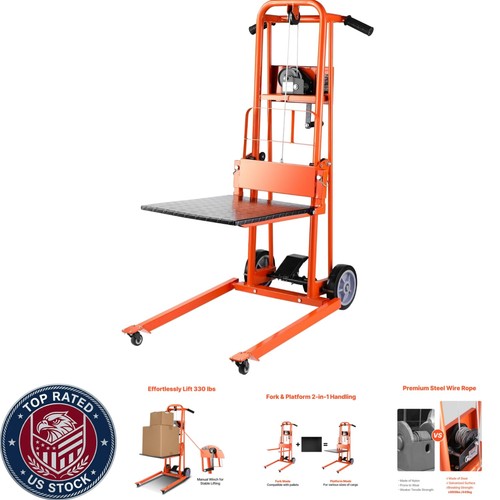 330lbs capacity manual winch - capacity,