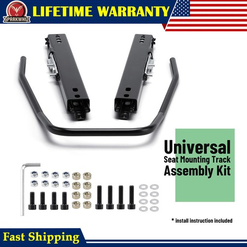 Seat slider track - track, set