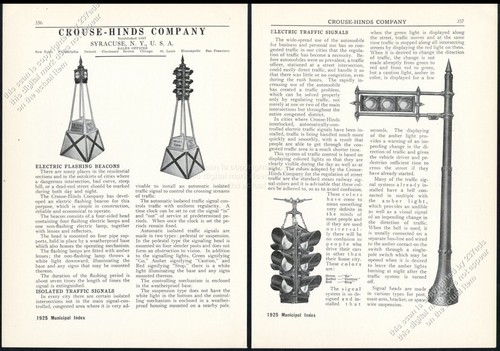1925 crouse hinds traffic - hinds,