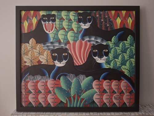 Philémon haititian folk art - philémon,