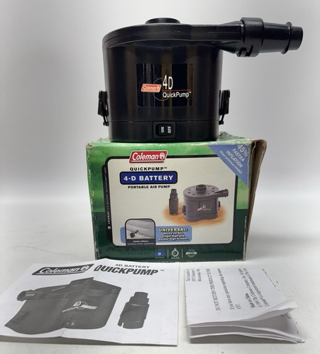 Coleman quickpump battery - 4d,