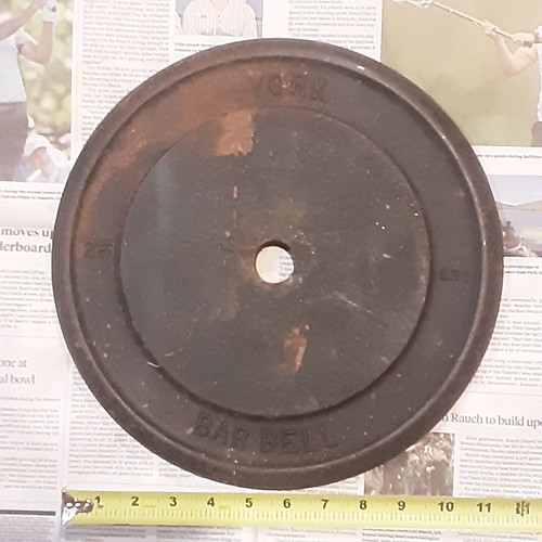 Vintage york barbell 25 - (1),