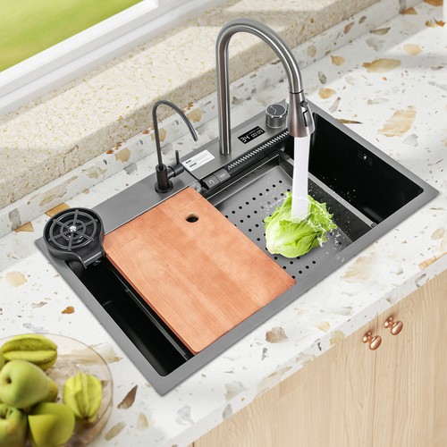 Kitchen sink double basin - kitchen,