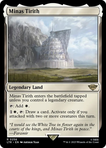 Minas tirith the lord of - -,