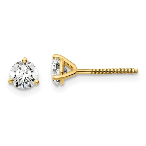 14k gold lab created diamond - 14k, lab-created