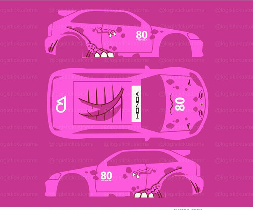 Honda ek9 racing universal - honda,