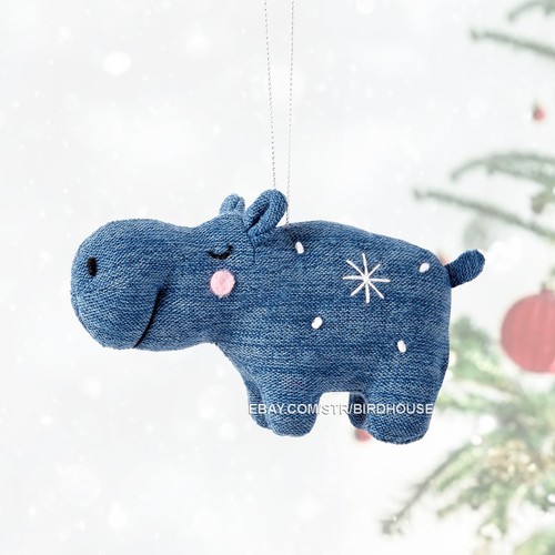 Hippopotamus christmas - hippopotamus,