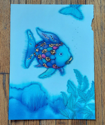Tropical fish art aquarium - fish,