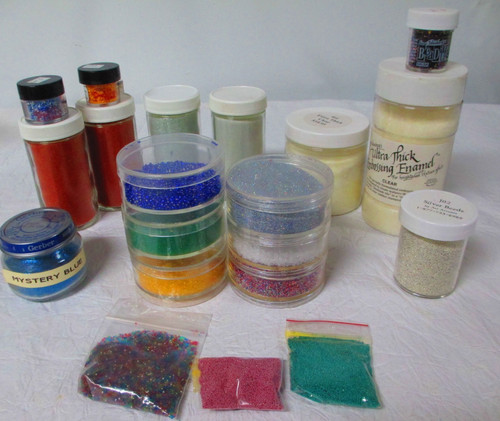 Large lot embossing powder - large, of