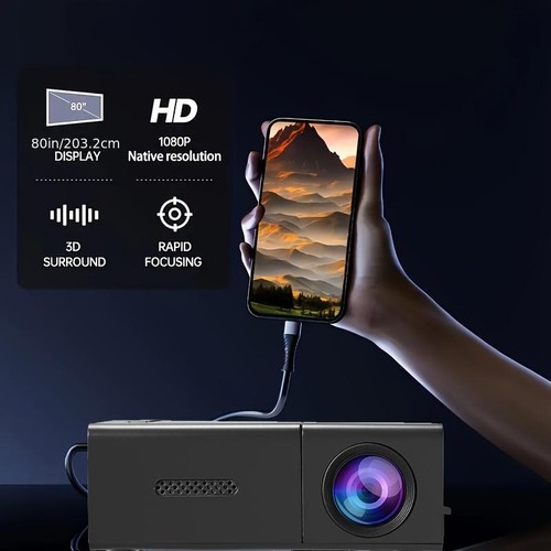 1080p mini projector led - mini,