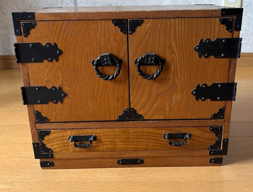 Vintage japanese wooden - vintage, small