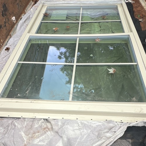 76x48 beige double - 76x48, vinyl