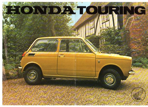 Honda n600 touring 1972 - honda,