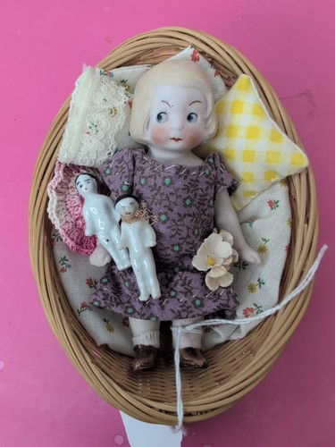 Antique german all - all, bisque