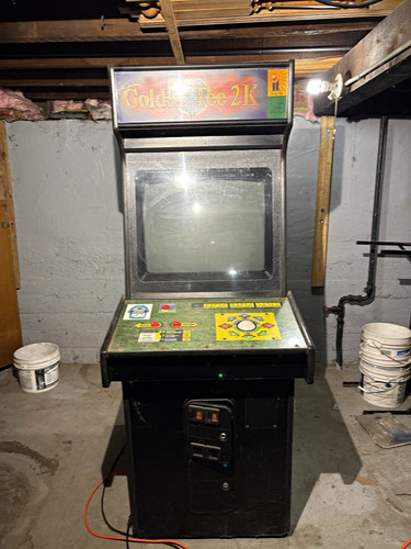 Golden tee collectible - golden,
