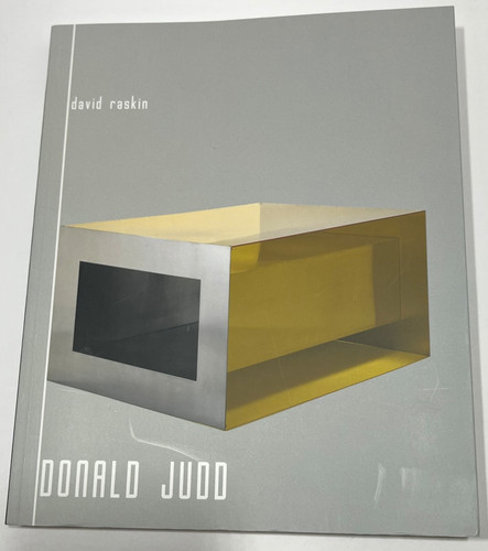 Donald judd david raskin - donald,