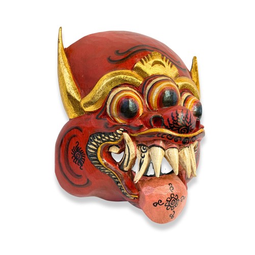 Balinese three eyed demon - three, mask