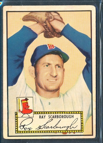 1952 topps set - set-break, ray