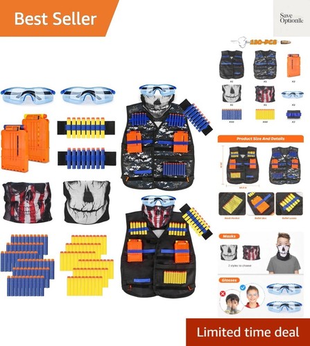 Fun kids tactical vest - fun, kit