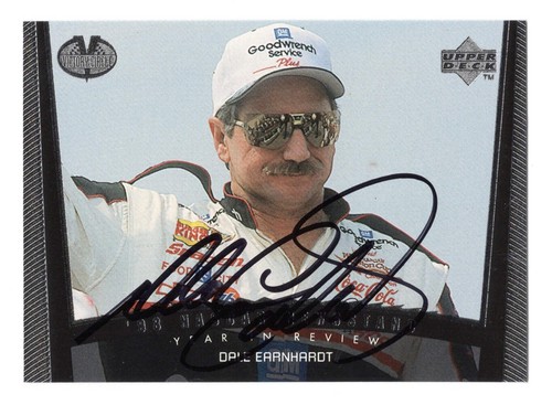 Autographed dale earnhardt - autographed,