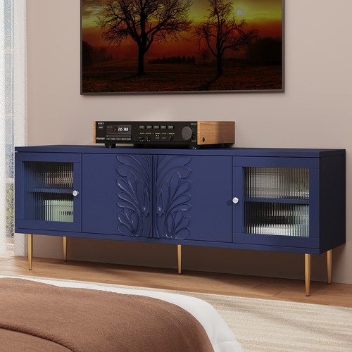 Modern console with 3d - tv,