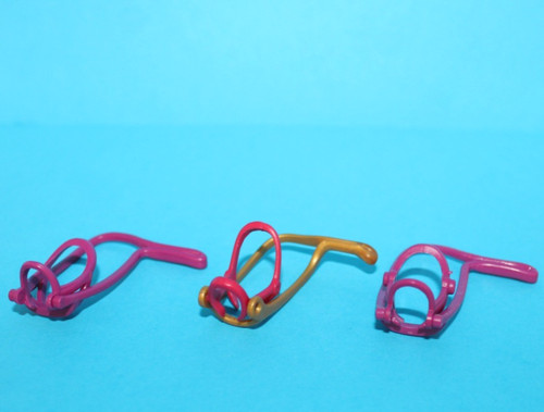 Playmobil pink gold bridles - gold,
