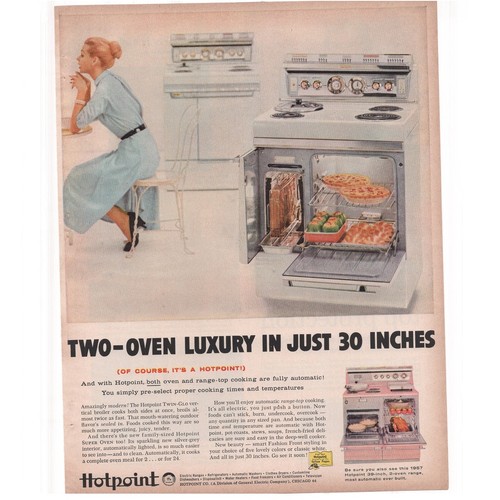 Hot point electric oven - hot,