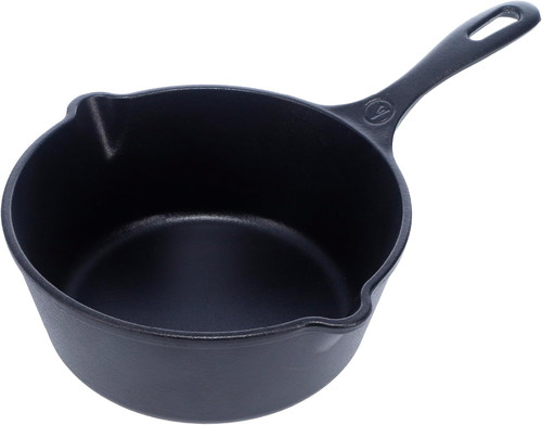 Cast iron saucepan - iron,