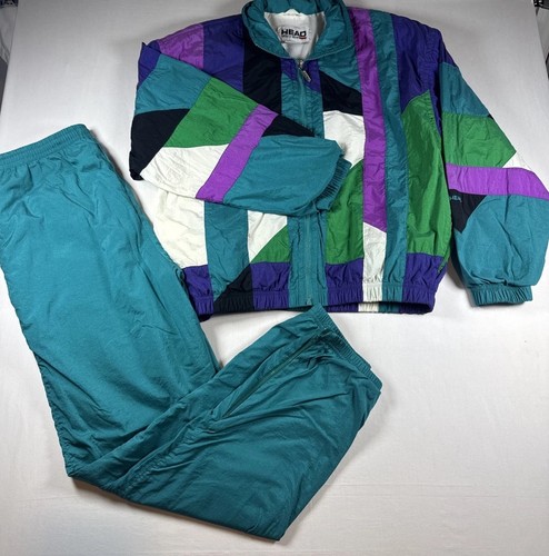 90s windbreaker set - , head