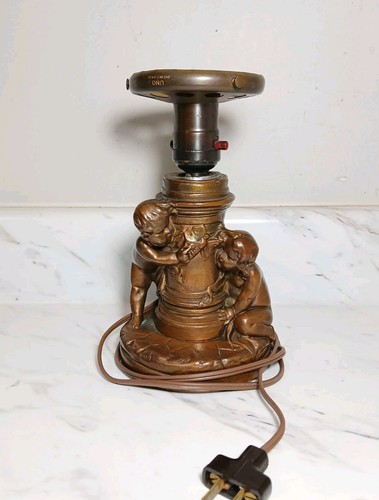 Antique 1916 bronze figural - bronze,