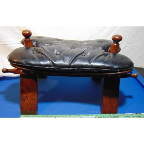 Vintage egyptian camel saddle - egyptian,