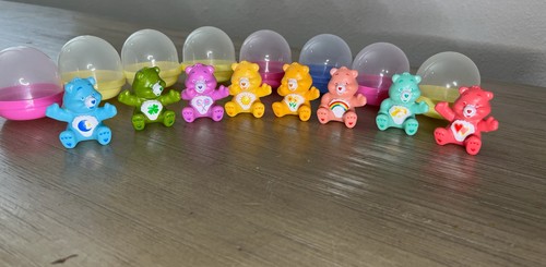 Lot care bears sitting - of,