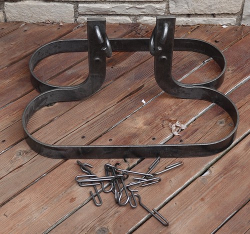 Pounded wrought iron - iron, and