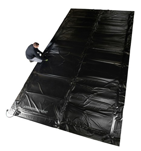 Concrete curing powerblanket - concrete,