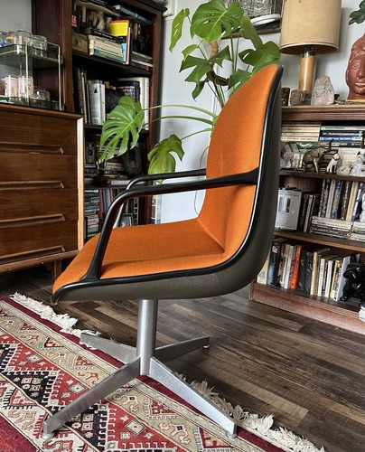 Steelcase chair orange - steelcase,