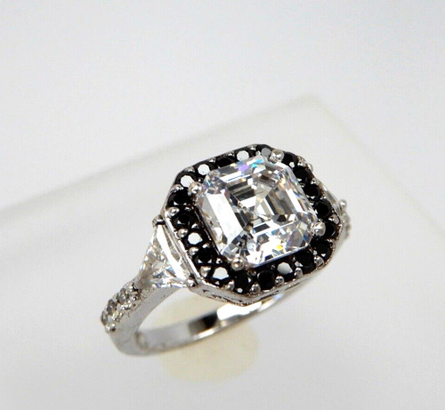 Solid sterling silver square - solid,
