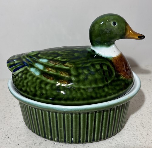 Vintage mallard duck - vintage,