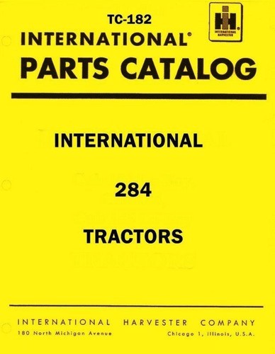 International harvester 284 - international,
