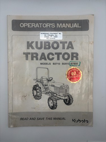 Kubota tractor b2710 b2910 - tractor,