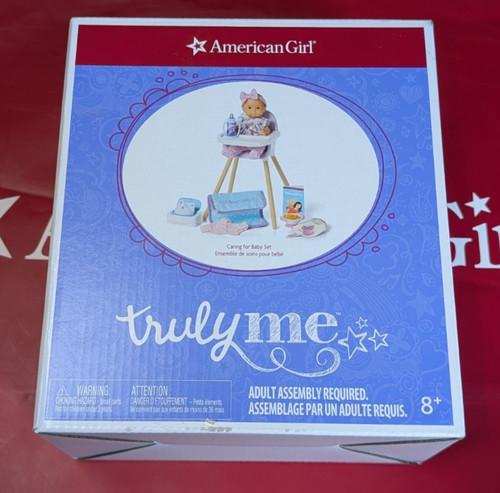 American girl caring for - american,