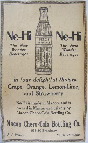 Vintage 1925 nehi beverages - vintage,