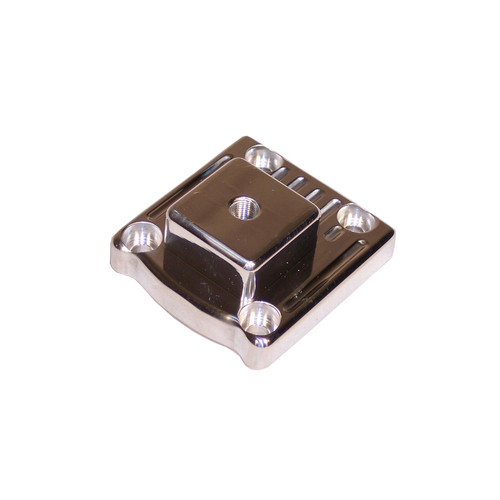 Billet steering box cover - billet,