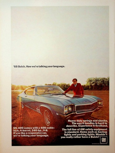 Original vintage buick 400 - buick, gs-400